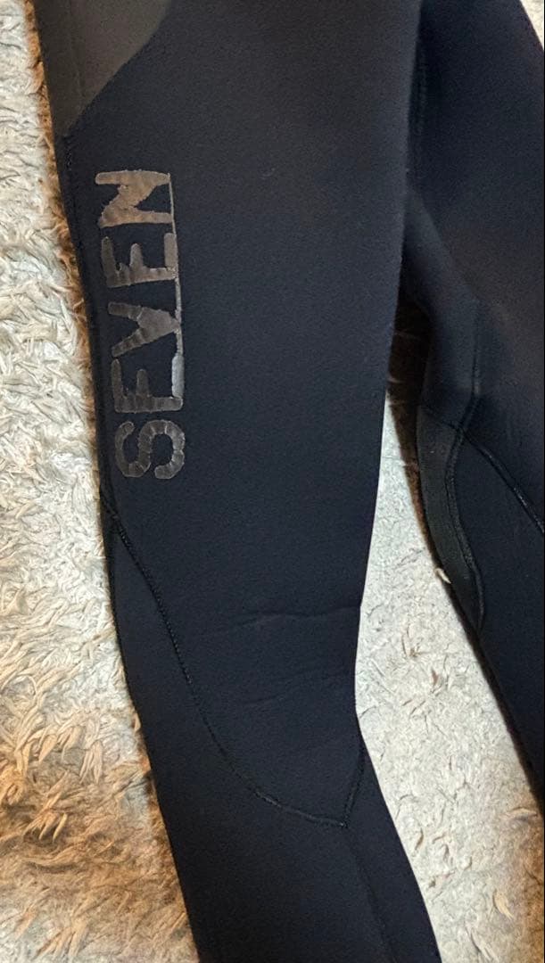 Xmasセール❗️SEVENフルスーツ3mmラバー裏起毛メンズML