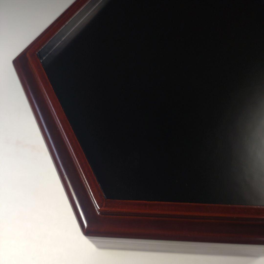 イ219 食籠『平安　上杉満樹造』『留塗片木目　食籠篭　共箱』漆塗　茶道具