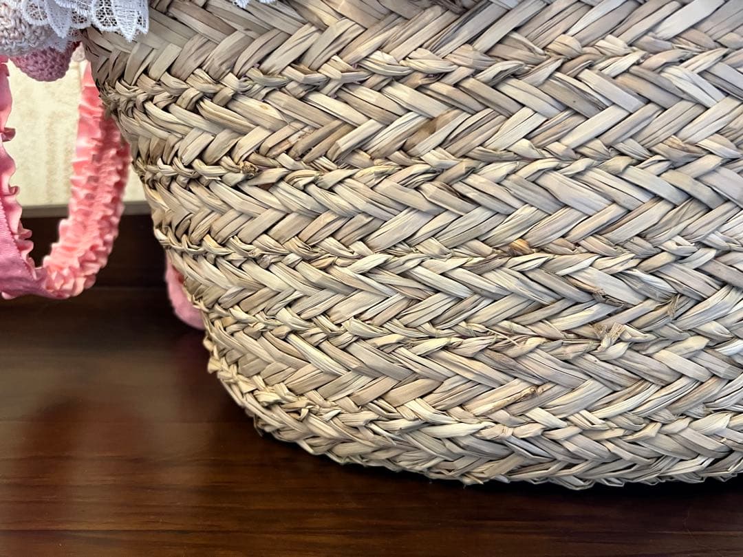 【わんこのキャリーバッグ】いちごモチーフのピンクキャリーバッグ