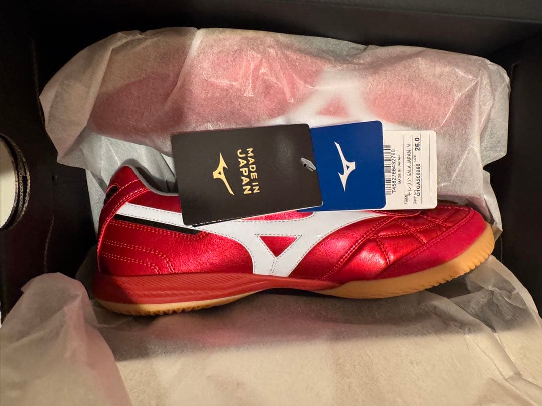 モレリア SALA JAPAN IN 26.0cm レッド/ホワイト