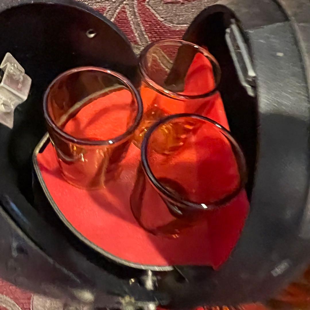 希少　ニッカウイスキー ショットグラスケースセット　西洋騎士 甲冑