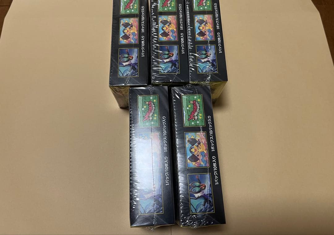 【シュリンク付き】ポケモンカードMEGA ドリーム ex 5BOX