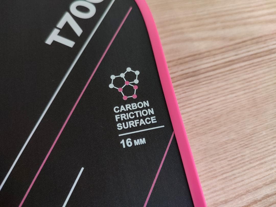 2個セット ピックルボール パドル T700生カーボン ピンク 緑色 カバー付き