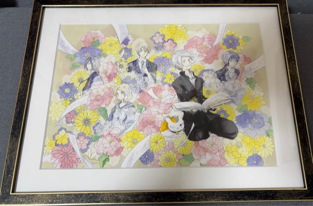 夏目友人帳 コラボ カフェ 複製原画 期間限定 夏目貴志 LaLa 7月号