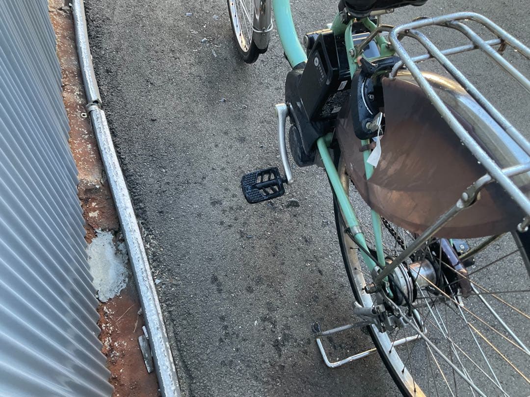 パナソニック最新機種電動アシスト自転車viviDX26インチグリーン系ボディー