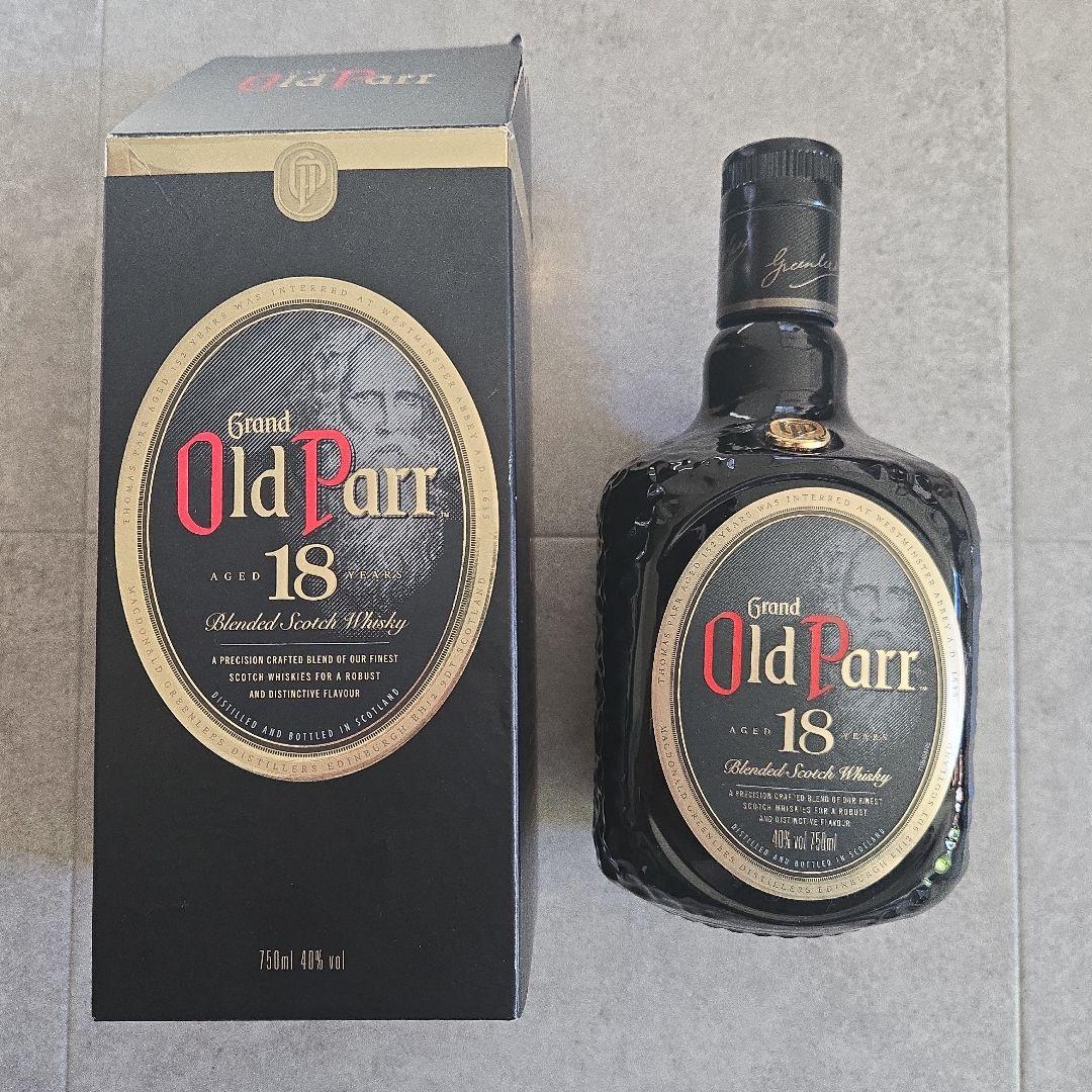 【未開封】Grand Old Parr 18 750ml 40%