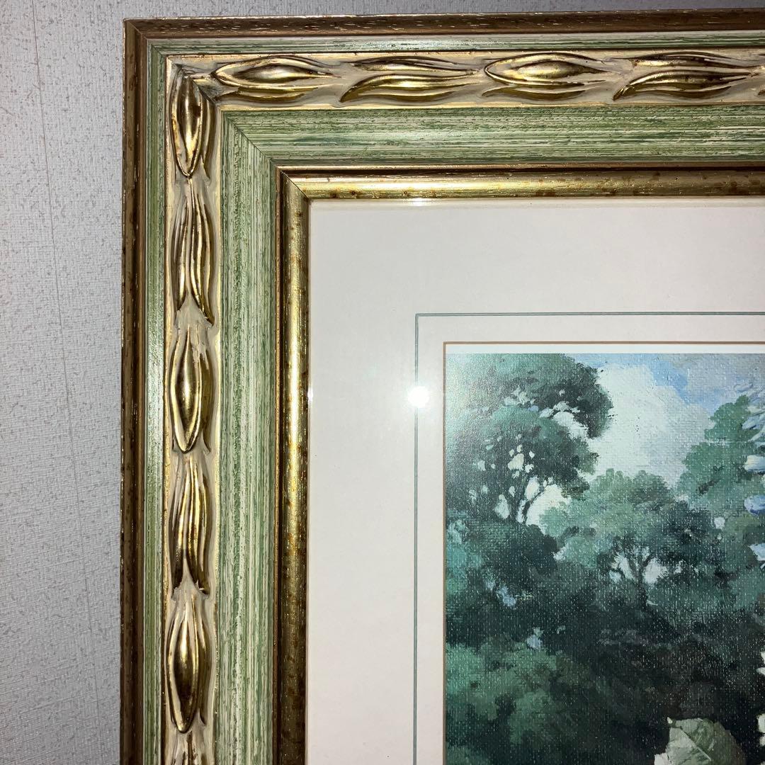 英国Bernard Allfree 花盛　絵画