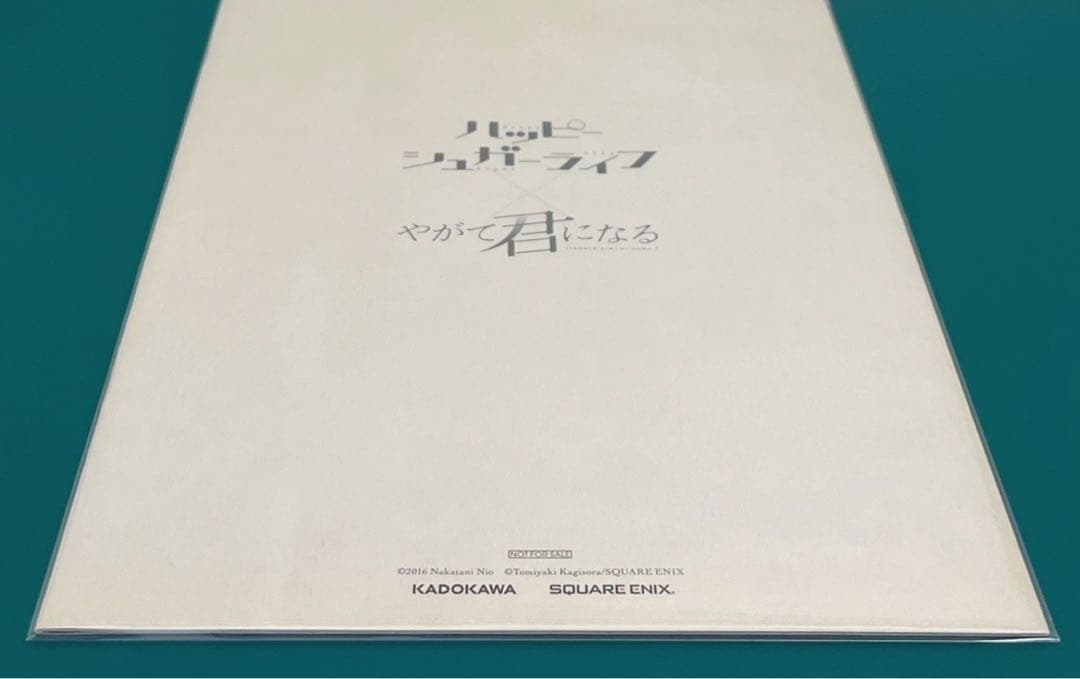 【激レア】　ハッピーシュガーライフ　やがて君になる　フルカラーイラスト集　希少