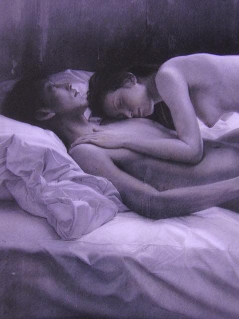 諏訪敦、【無題】、希少な額装用画集より、新品額装付、状態良好