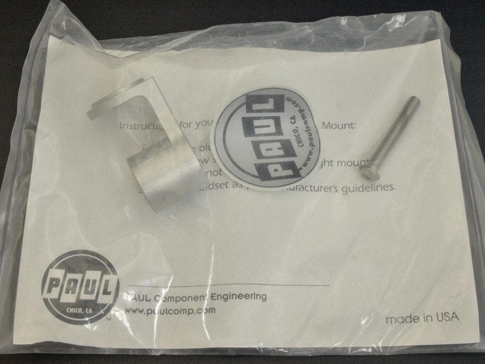 ポール（Paul）ステム キャップ ライト マウント 1インチ 新品未開封品