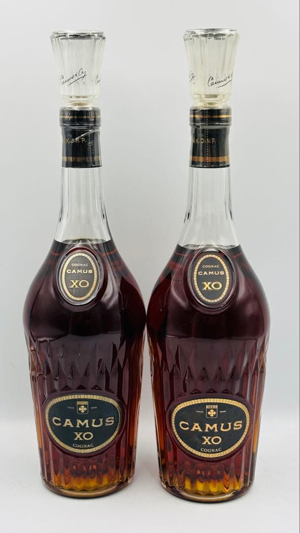 未開栓 CAMUS（カミュ）XO ロングネック 40％ 700ml 2本まとめ