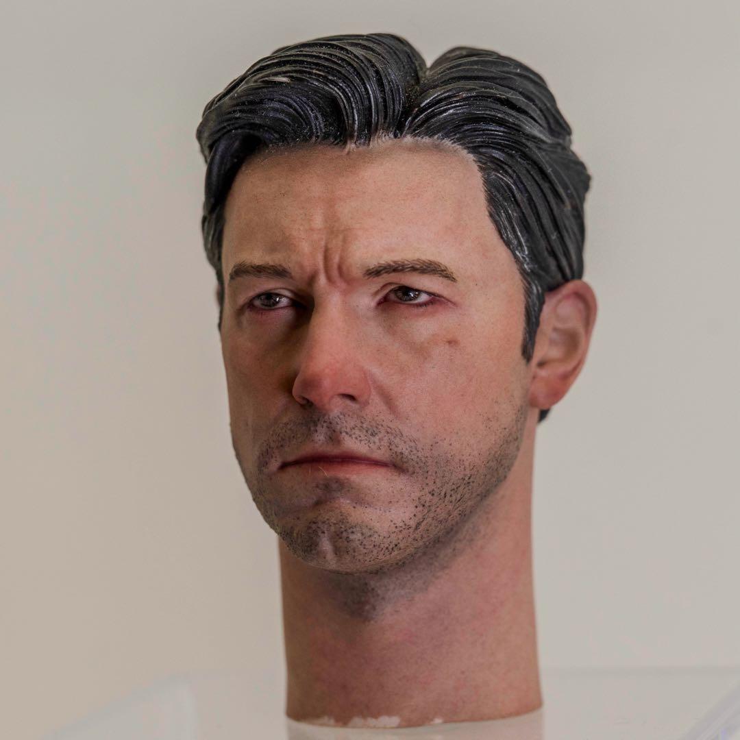 ブルースウェイン 1/6 ヘッド ホットトイズ系 バットマン BvS