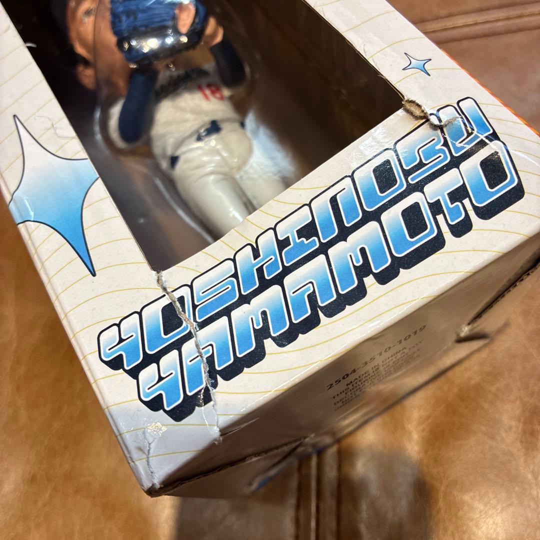 訳あり新品未開封 山本由伸 ボブルヘッド 来場者限定 ロサンゼルスドジャース