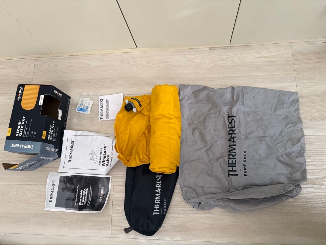 【美品/1回使用】サーマレストNEOAIR XLITE NXT 登山・キャンプ用