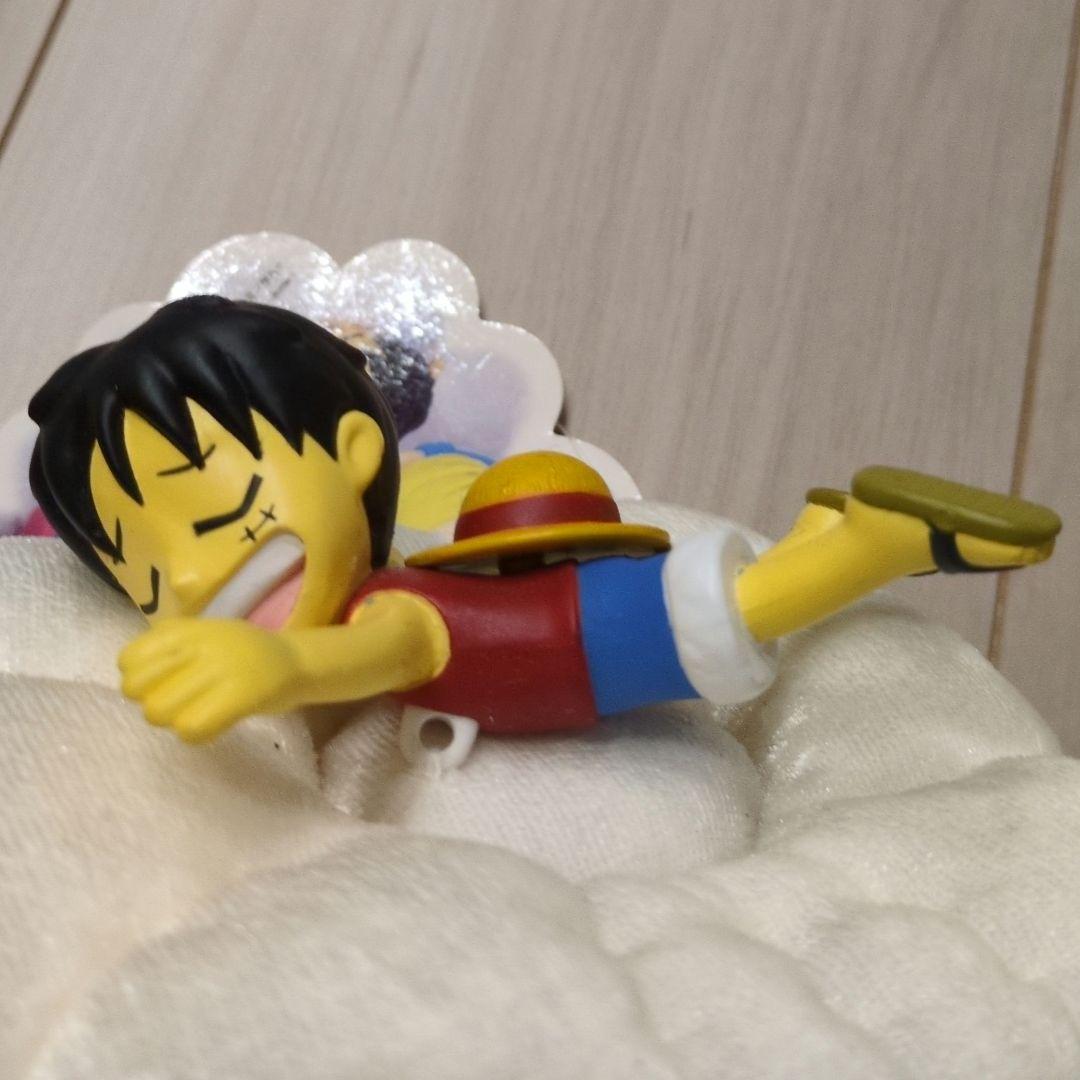 年代物 ワンピース 空島まふっとフィギュア ルフィ ONEPIECE レア 希少