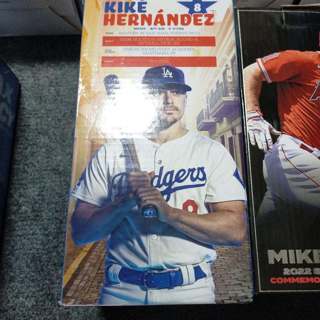 新品未使用品 ドジャース ボブルヘッド人形2体 キケヘンナンデス 球場配布品