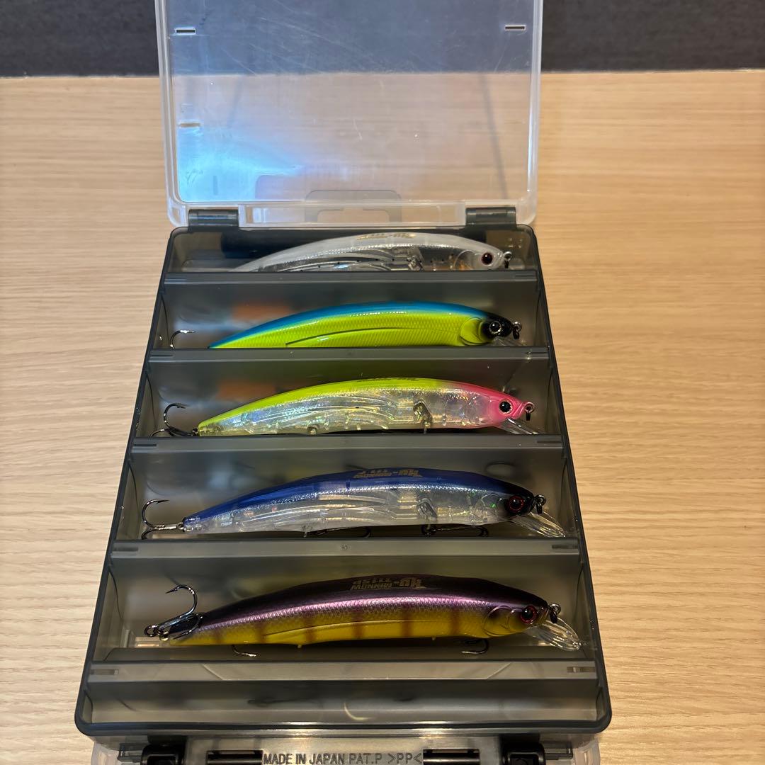 最終値下げ　ハイドアップ、がまかつミノーセット