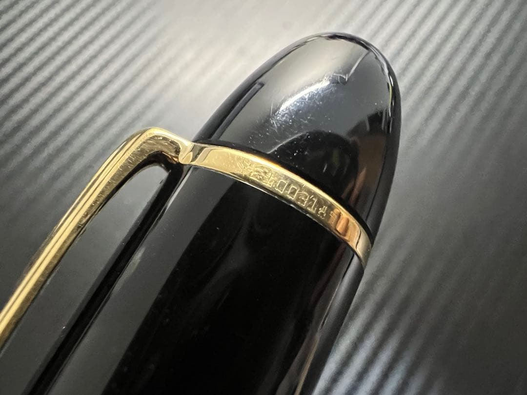 モンブラン マイスターシュテュック 149 万年筆 18K 中白 M 中字