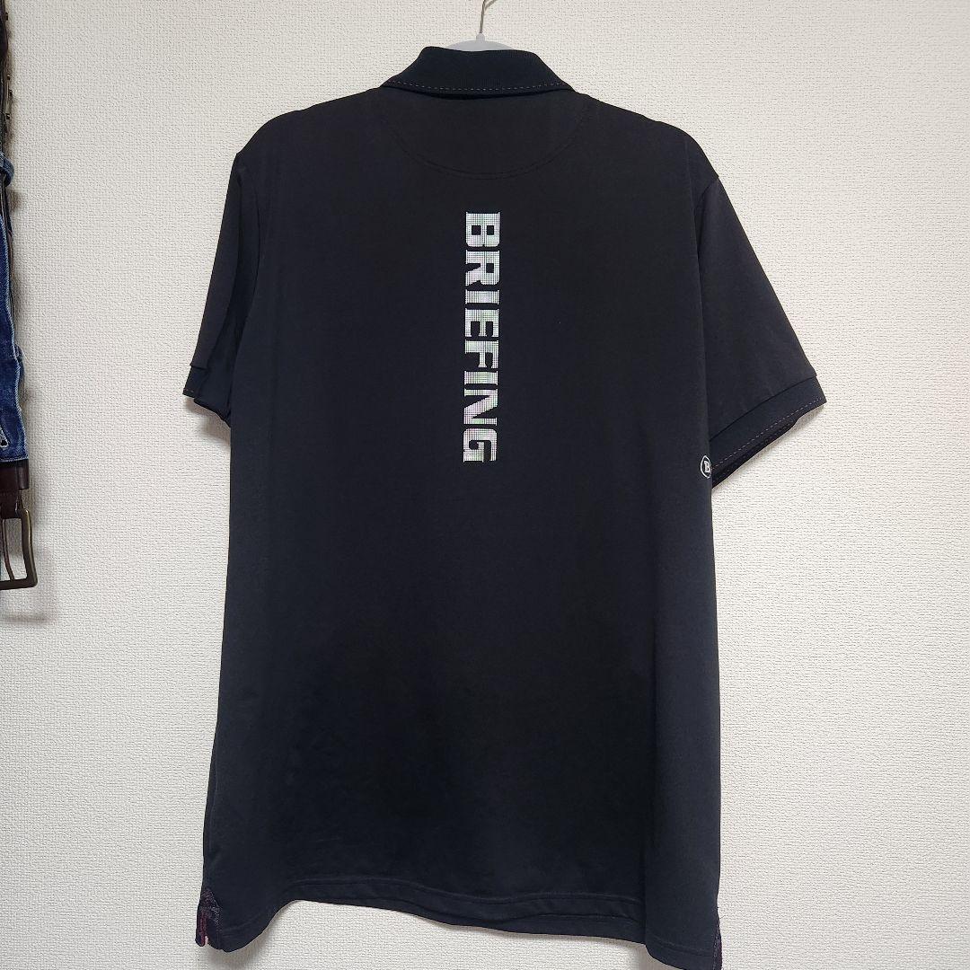 ブリーフィング　ポロシャツ　XL BBG241M02　TOUR PORO 黒