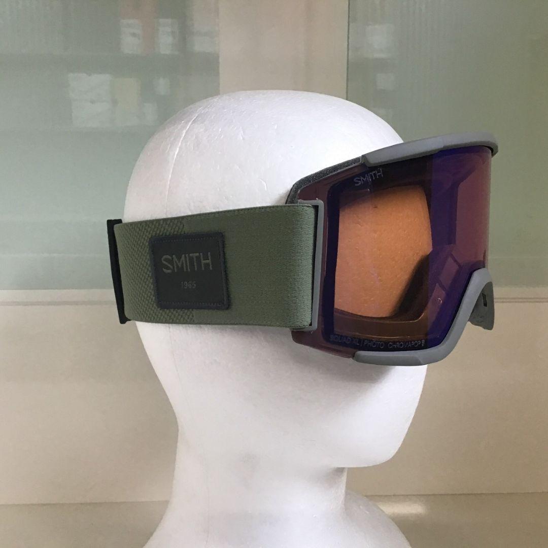SMITHスミス2026 SQUAD XL/FATIGUE GREEN調光レンズ