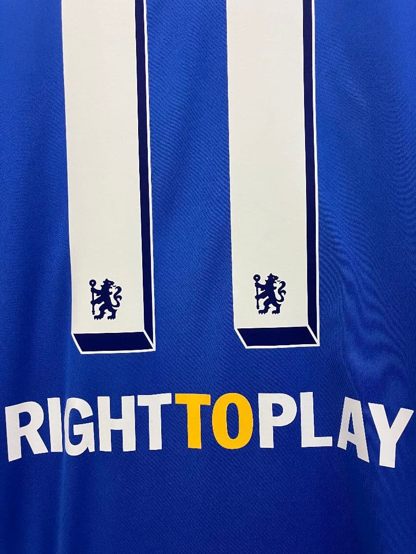 11-12 チェルシー　ドログバ　アディダスオフィシャル　CL決勝戦ユニフォーム