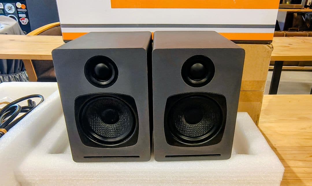 美品✦Audioengine A1 スピーカー 純正台座セット