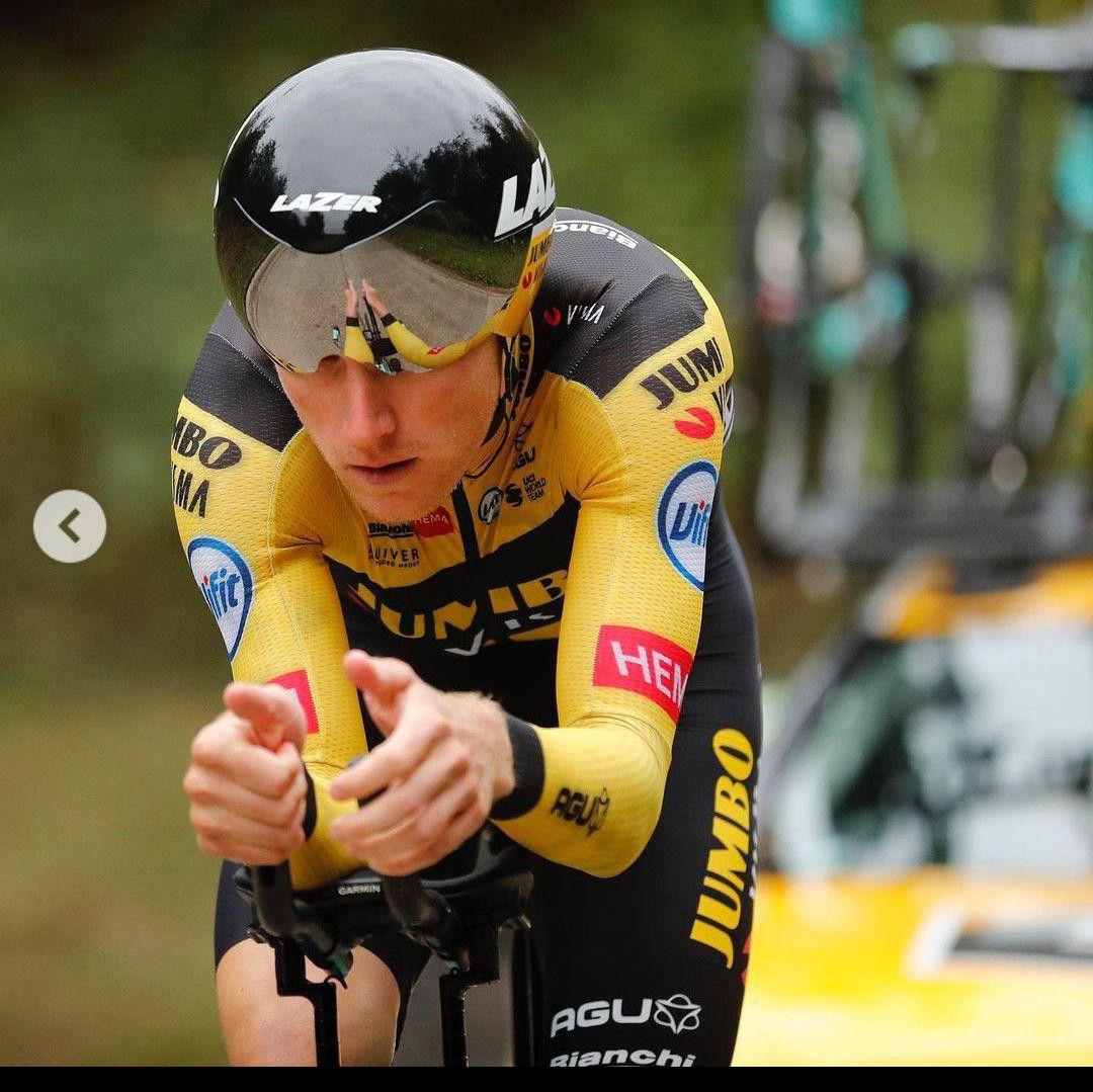 支給品　Jumbo visma　スキンスーツ　AGU　サイクルジャージ　ユンボ