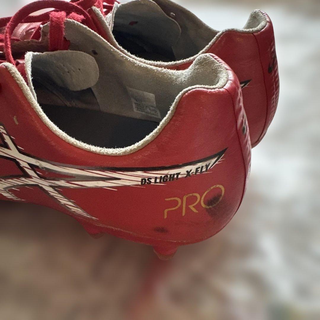 ASICS DS LIGHT X-FLY PRO レッドサッカースパイク27cm