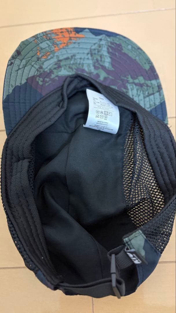 ❶ノースフェイスTシャツ ❷ノースフェイスランキャップ ❸トレラン等ランキャップ