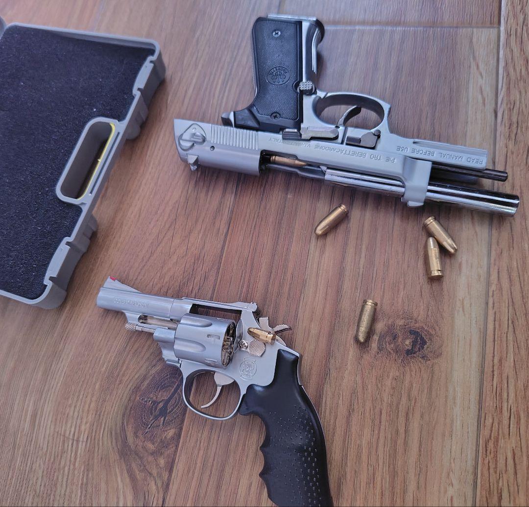 ミニチュアガン 2個セット M29 M92ベレッタ