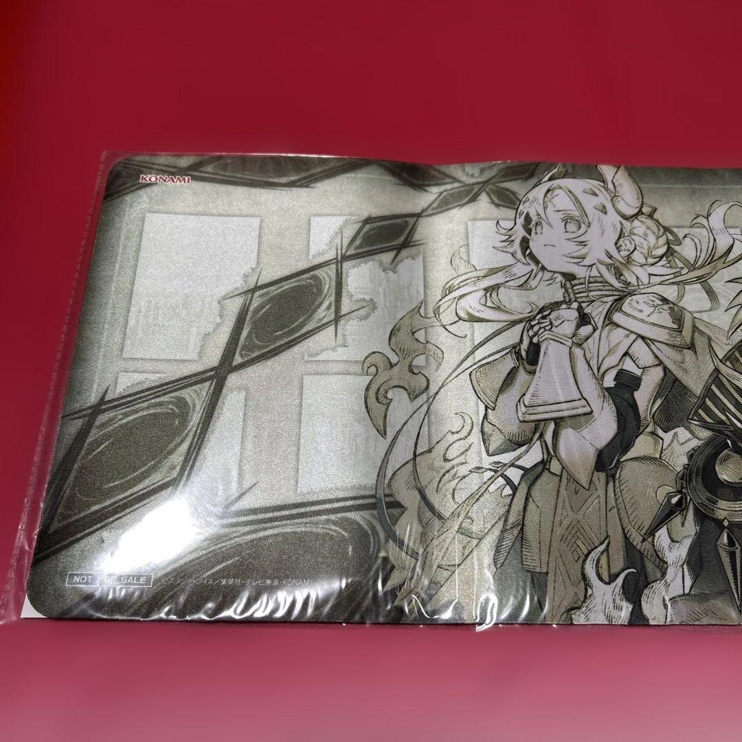 遊戯王　烙印　白の物語　ハーフプレイマット　アルバス　エクレシア　ニューロン