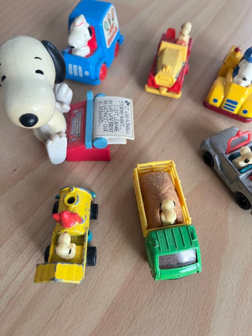スヌーピーミニカーセット