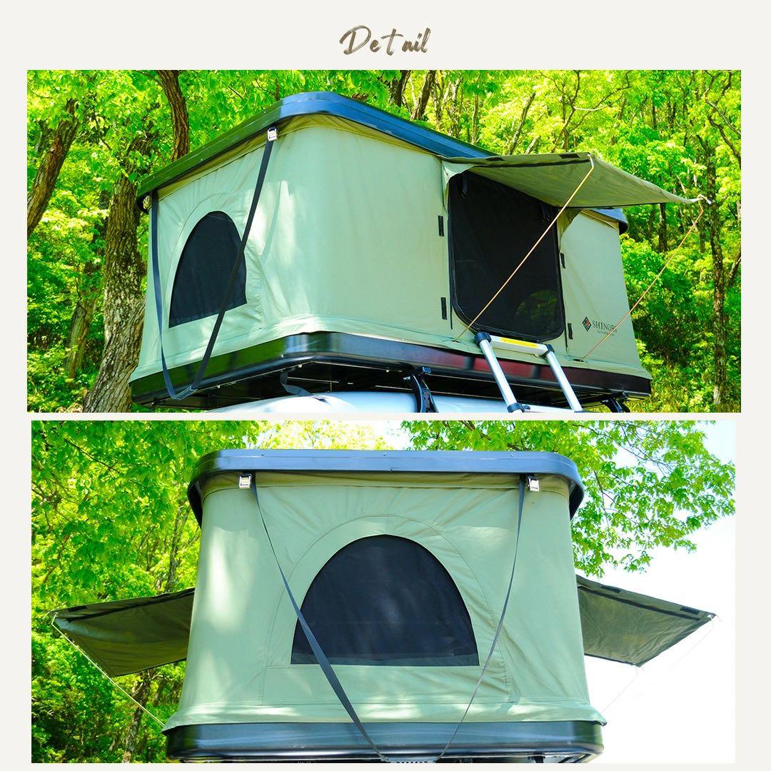 新品未使用品 SHINOBI ルーフテント ハシゴ付 タワー型 テント キャンプ