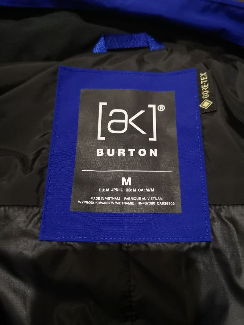 ​【新品】定価7.5万 BURTON AK Swash ジャケット M(日本L)