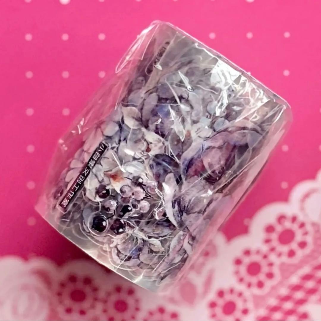 贝壳光 晚风 ダイカット加工 5.5cm×6m 海外マスキングテープ　海外マステ