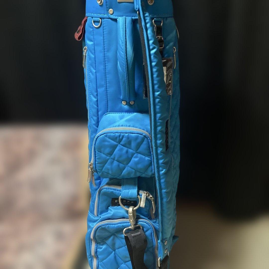 ONOFF青いキルティングゴルフキャディバッグ