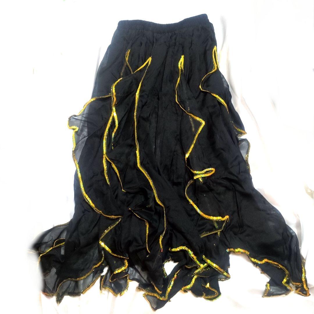 ベリーダンス衣装 セットアップ 3点セット