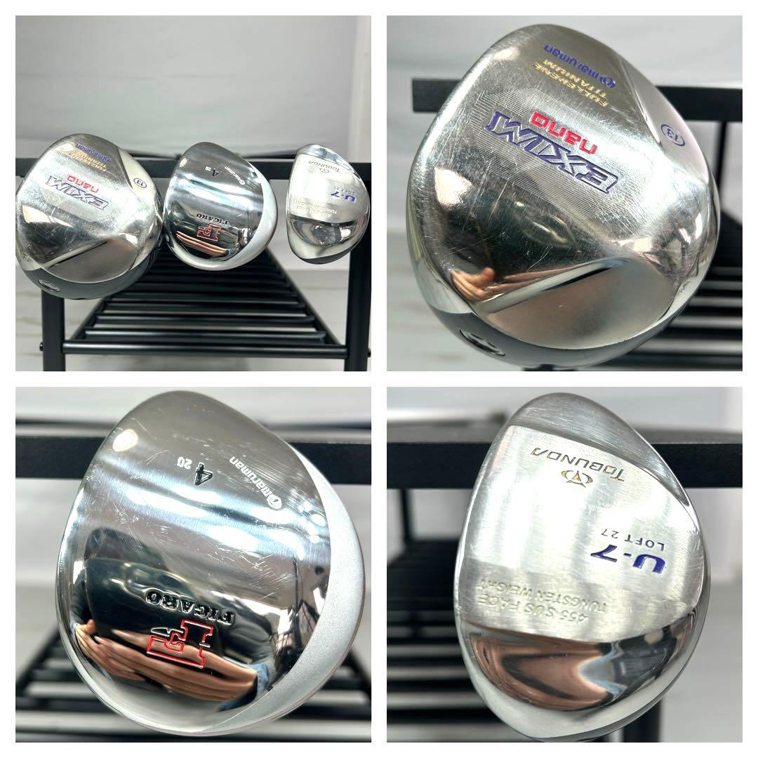 本格派 レディースゴルフクラブ 10本 フルセット ゴルフセット お試しセット