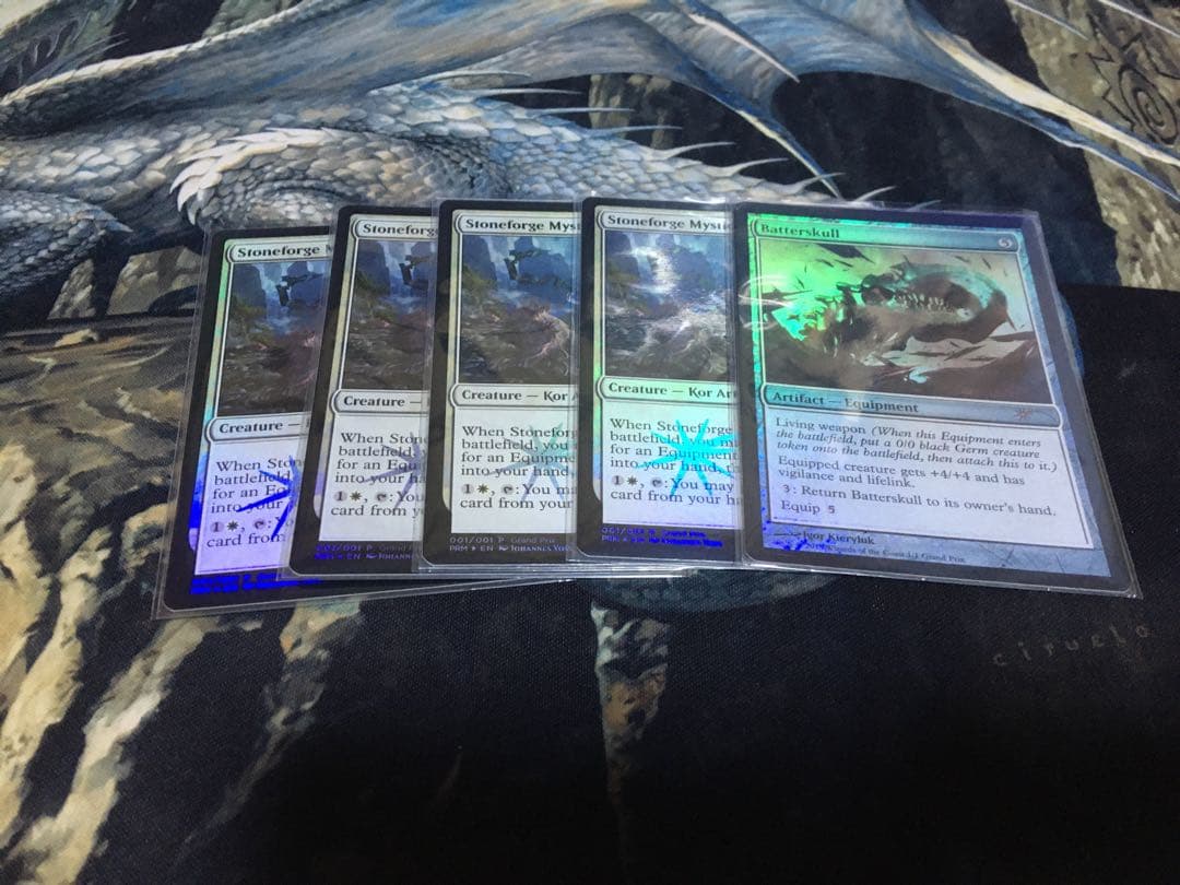 石鍛冶の神秘家/Stoneforge Mystic(GPプロモ)4枚＋α