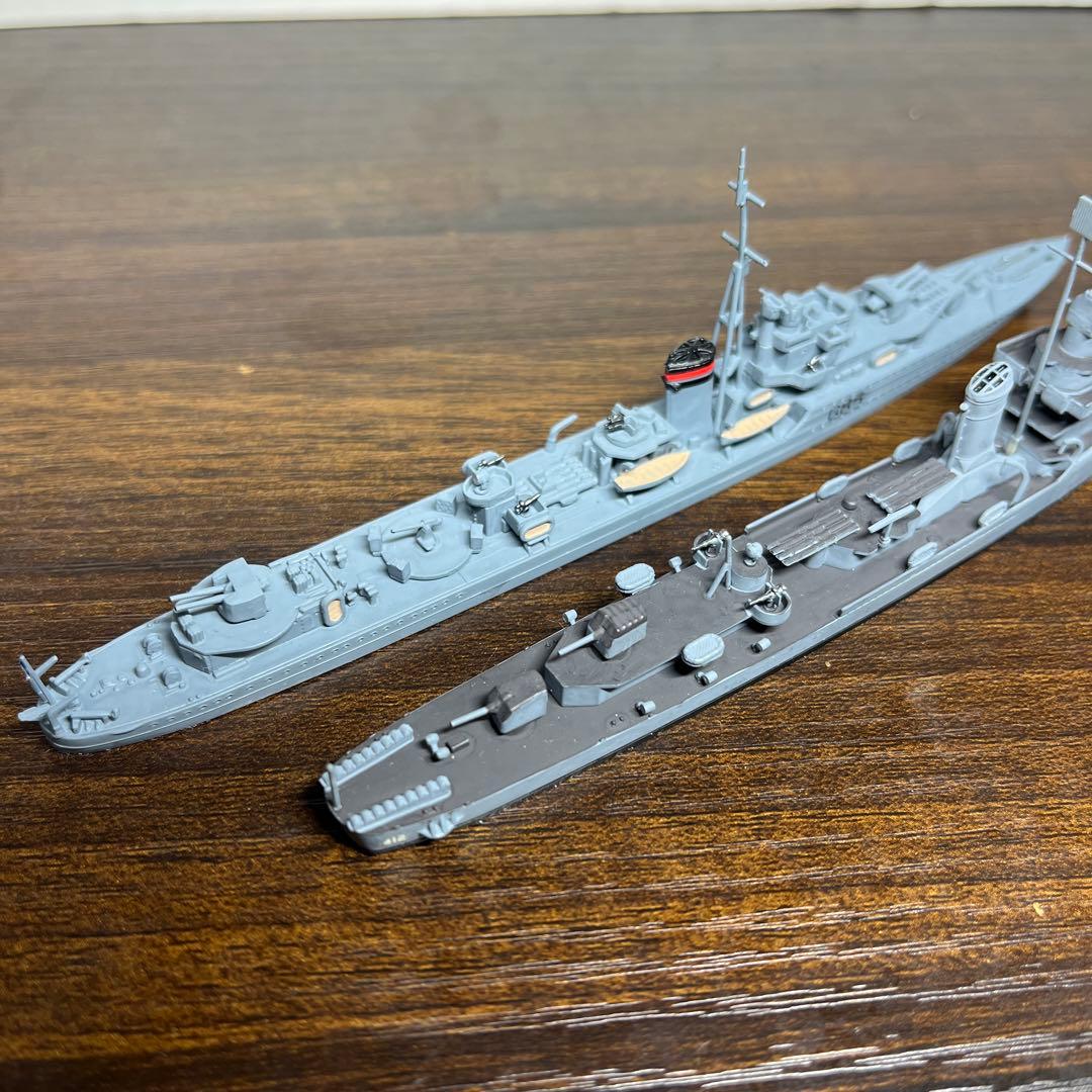 1/700 アメリカ海軍　護衛空母　ボーグ フレッチャー級駆逐艦　5隻セット