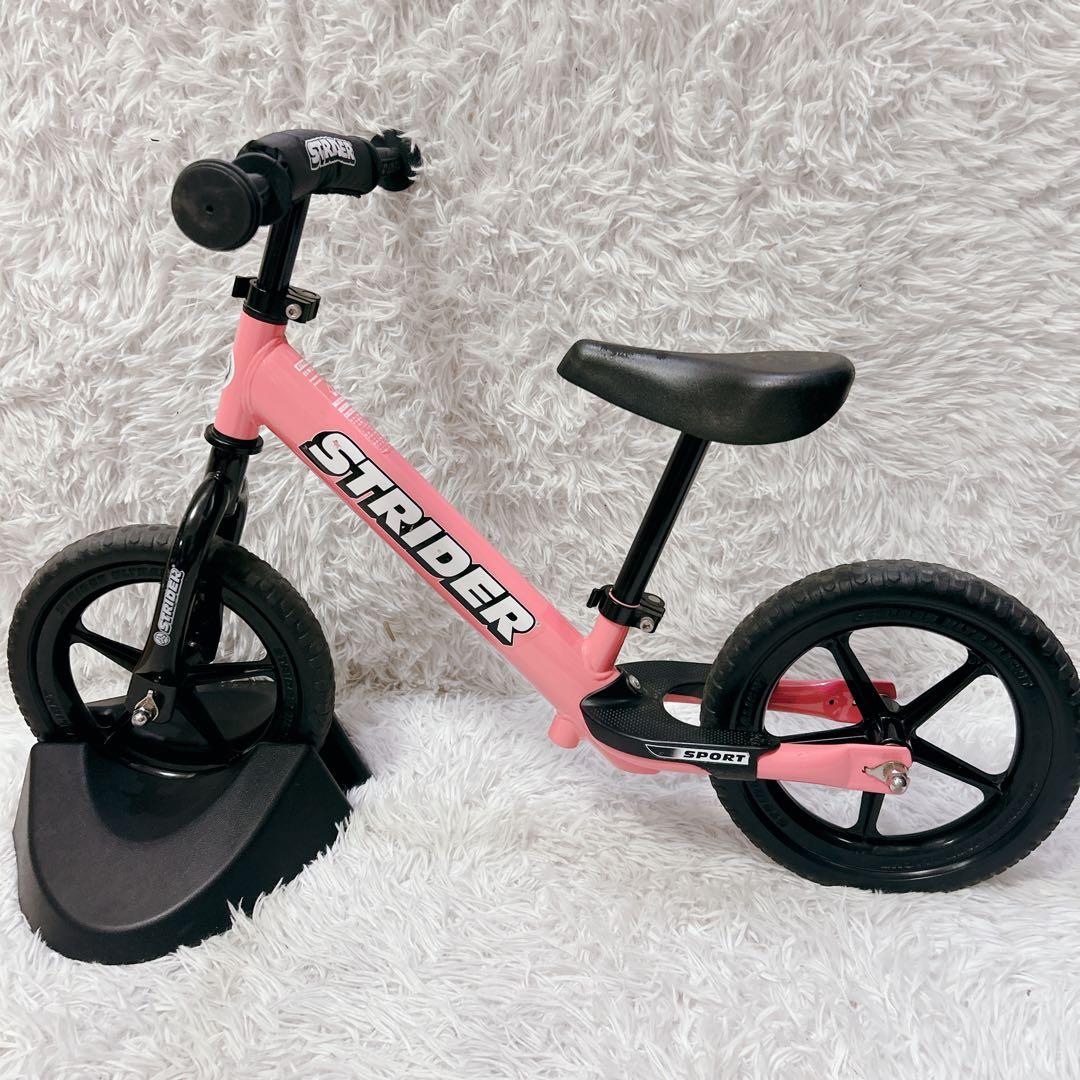 STRIDER SPORTS 12 ストライダー ピンク 純正スタンド