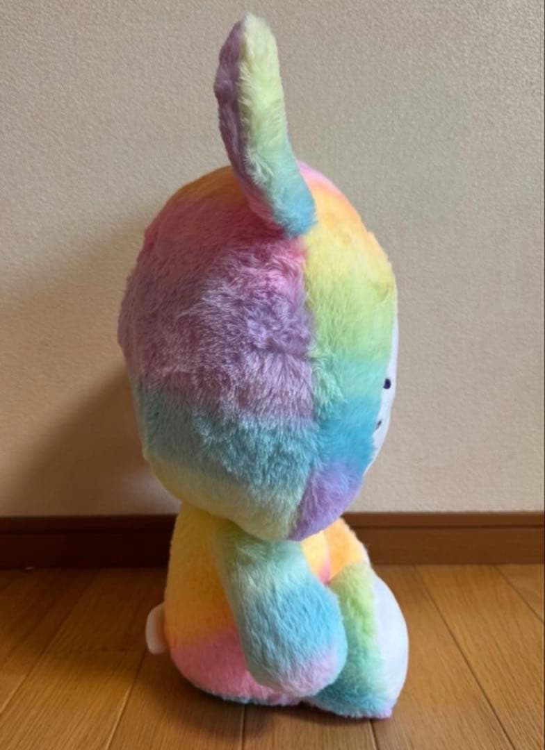 アメリカ限定 BTS ハローキティ レインボーシャー ベットぬいぐるみ