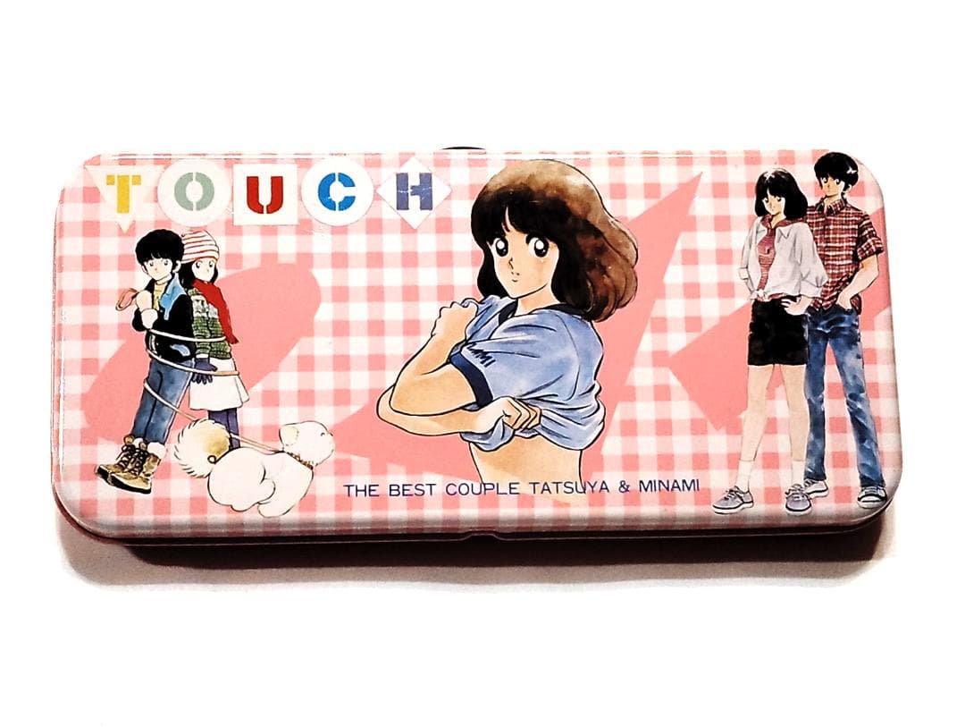 【入手困難】タッチ ブリキ製 筆箱 昭和アニメ ピンボール付き コレクターズ