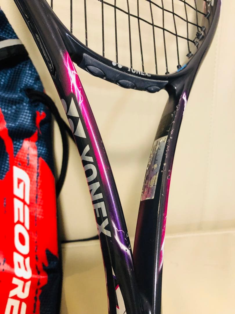 【送料込み】希少ヨネックス YONEX ソフトテニス ラケット