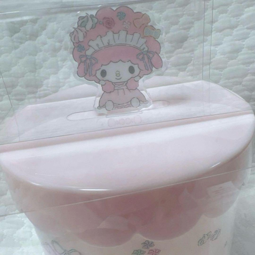 サンリオ❣️激レア　ピアノ　キャニスター　メレンゲ　コットンBOX