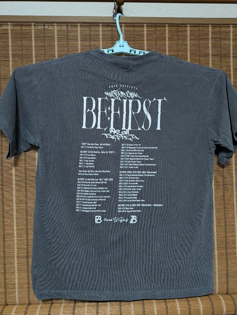 BE:FIRST FC限定 メンプロ Tシャツ XL