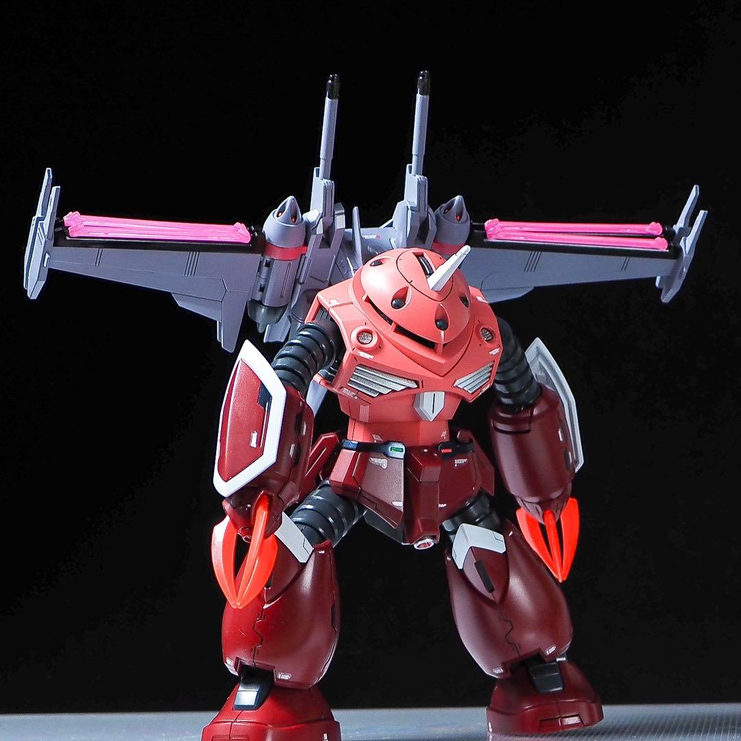 HG 1/144 ズゴック 筋彫り　塗り分け追加　全塗装　完成品
