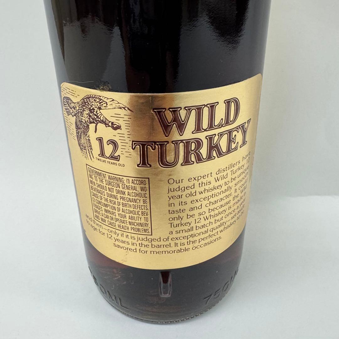 【即日発送可能‼️】ワイルドターキー 12年 ゴールドラベル 未開封品