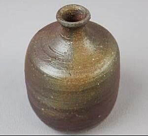 人間国宝　山本陶秀　備前徳利　 M318