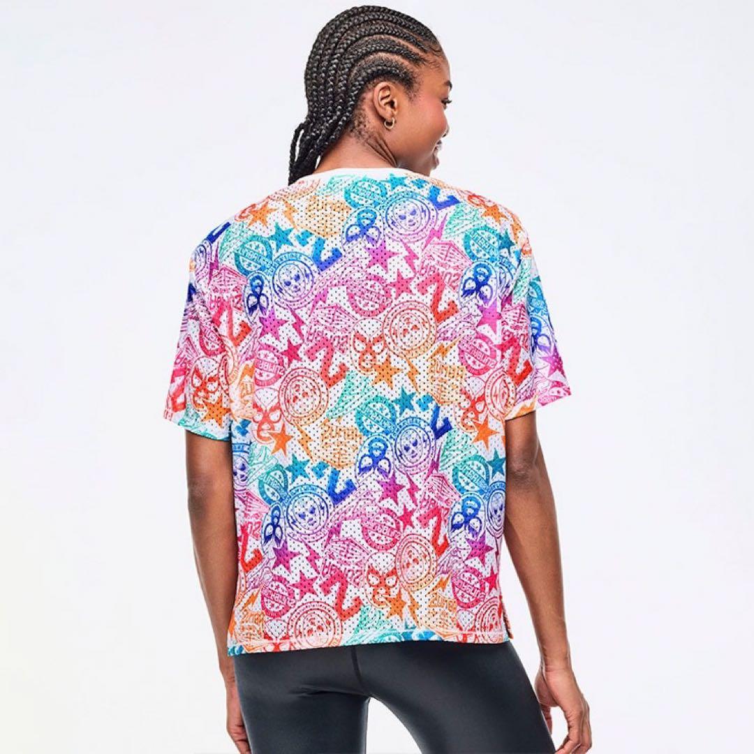 新品　正規品　ズンバ　M メッシュ　Tシャツ